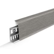 Плинтус Деконика Дуб Пепельный 70мм 2,2м