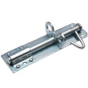 Задвижка дверная ЗТ-150 Цинк