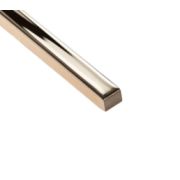 Керамический бордюр Атриум гладкий платина 20*600