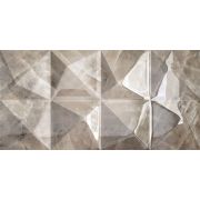 Керамическая плитка Нормандия 30*60 темная рельеф люкс