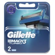 Сменные кассеты GILLETTE Mach3 Turbo 2шт