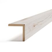 Угол МДФ Stella универсальный 24*24*2700 Дуб Санремо Белый 1/10