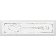 Керамическая плитка декор NT/А54/9001 TEA зеленый 28,5/8,5 (8шт/кор.)