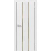 Дверное полотно ПГ Эмаль Line 4 ЗМ белый 600