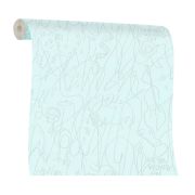 Обои Лен коричневые 1,06*10м Elysium 501604Е