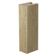 Рейка перегородочная с торцевой заглушкой МДФ ДУБ ЯНТАРНЫЙ 40*78*2800мм