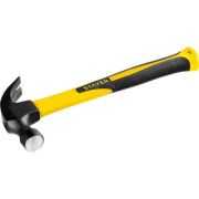 Молоток-гвоздодёр 450г столярный с фиберглассовой рукояткой STAYER Fiberglass 2026-450_z01