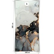 Гибкий камень серия Мрамор Флюид-09 2840*1420мм (4,033м2/лист)