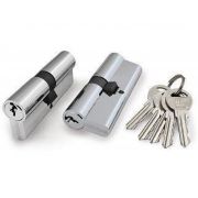 Цилиндр 100 СА 80мм (35+10+35) CP хром FUARO