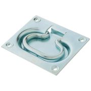 Ручка откидная 100*80 (скрытая) Цинк