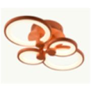 Люстра WL X20-4 оранжевая