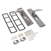 Комплект ручек для кит. металл. дверей АЛЛЮР РН-СТ217 (ус.универсал) правая