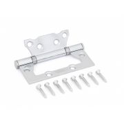 Петля накладная бабочка Palladium E-2BB-100 CP хром