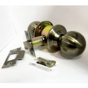 Ручка-кноба круглая MZ-SC-03 бронза без запирания