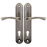 Ручка дверная HP-85.0423-AB /бронза/ P-C023 AB АПЕКС