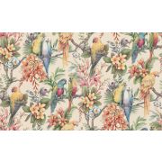 10166-01 Обои Попугаи фон беж.винил.гор.тесн.1,06х10м (9/упак)