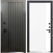Дверь мет. DORSTON TERMO CREDO RAL 7021 Черно-серый Ф-62 Белый 960 R