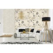 Обои АРТЕКС Лоренс 11203-03 фон мята гор.тиснение 1,06*10м