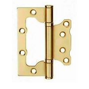 Петля бабочка накладная ECO 800-4 FHP PB (лат.покрытие) без колп. (100*75*2,5)