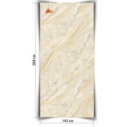 Гибкий камень серия Мрамор Опал 2840*1420мм (4,033м2/лист)