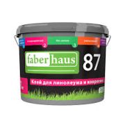 Клей Faber haus 87 ведро 1кг для линолеума и ковролина