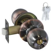 Ручка-защелка ЗШ-01/ключ-фикс/Старая медь/ НОРА