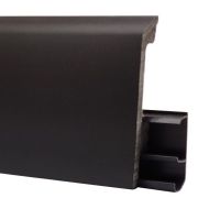 Плинтус HDPS ROYCE PRO COLOR 80мм 019 Черный классик