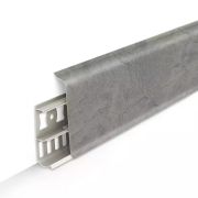 Плинтус Деконика Лофт светло-серый 70мм 2,2м