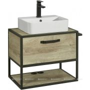 Тумба-умывальник Лофт Фабрик 65 Дуб Эндгрейн