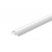 Профиль угол внутренний Белый 10мм (3м)