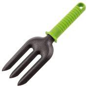 Вилка посадочная 3-зубая, защитное покрытие, пластиковая рукоятка//PALISAD 62387