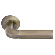 Ручка дверная МН-11 МАВ/АВ (бронза/ант.бронза) Мозаика Morelli