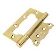 Петля бабочка RFH-100*75*2,5 SG (мат.золото) Rucetti