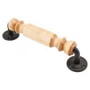 Ручка-скоба  (280мм) мод.9 черная декоративная «ДОМАРТ»