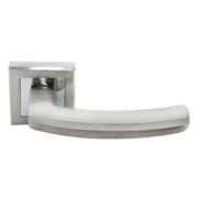 Ручка дверная Rucetti RAP 11-S SN/CP