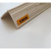 Угол фигурный 25*25 Клен белый 2,7м