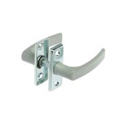 Ручка для теплиц пластик серый/цинк