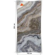 Гибкий камень серия Мрамор Сэнт-Анн 2840*1420мм (4,033м2/лист)