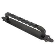 Ручка-скоба (320мм) мод.4 черная декоративная «ДОМАРТ»