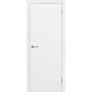 Дверное полотно глухое гладкое Белый 3D 600