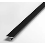 Стык Т-образный 18мм 0,9м анод. черный матовый
