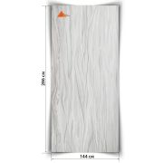 Гибкий камень Монохром 2 2860*1440мм (4,12м2/лист)