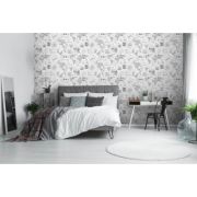 Обои АРТЕКС Лоренс 11203-02 фон серые гор.тиснение 1,06*10м