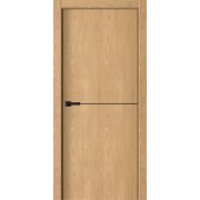 Дверное полотно LINE 1 Ольха АРТ черн. молдинг АЛ КРОМКА С 2х сторон 700