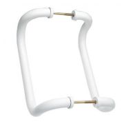 Ручка-Скоба офисная РД-01, 300-30, Белая, Россия (комплект 2 ручки + крепеж)