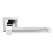 Ручка дверная Morelli DIY MH-39 SC/CP-S Sanibel Матовый хром/Хром