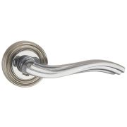 Ручка дверная PUNTO VENTO ML SN/CP-3 матовый никель/хром