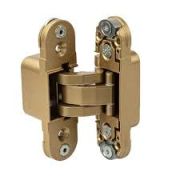 Петля скрытая UBEELEGEN 30 3D золото