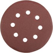 Круг шлиф.универс.125мм P180 из абраз.бумаги на велкро осн.8 отверстий STAYER MASTER 35452-125-180