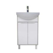 Тумба-умывальник Рико 50 Белый/Ясень фабрик